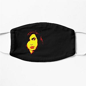 amy winehouse  vintage  design Flat Mask