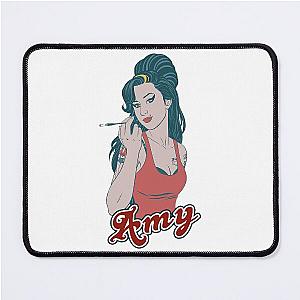 amy winehouse  vintage  design Mouse Pad