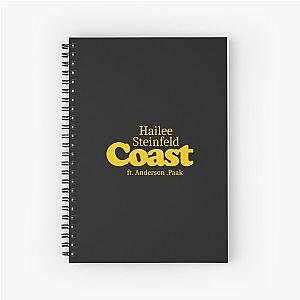 Hailee Steinfeld Coast Anderson Paak Sticker Spiral Notebook