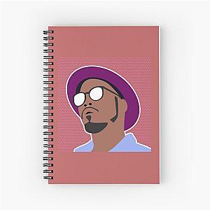 Anderson .Paak Pop Art   Spiral Notebook