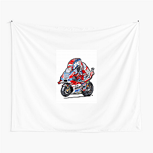 Andrea Dovizioso Dovi The Warrior Andrea Dovizioso Tapestries