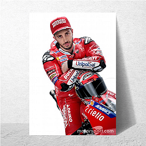 Andrea Dovizioso Ducati Legend Andrea Dovizioso Posters