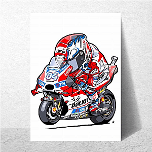 Andrea Dovizioso Dovi The Warrior Andrea Dovizioso Posters