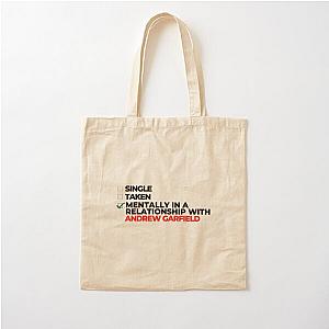 Mentally In A Relationship With Andrew Garfield Cotton Tote Bag