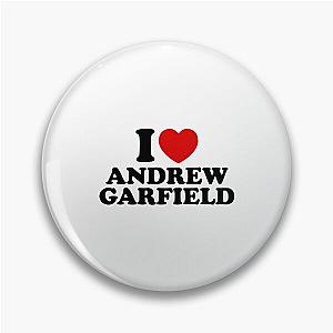 I Love Andrew Garfield Pin