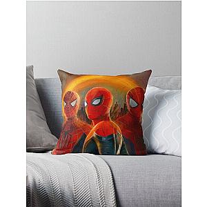 Andrew Garfield Tobey Maguire Tom Holland - No Way Home Throw Pillow