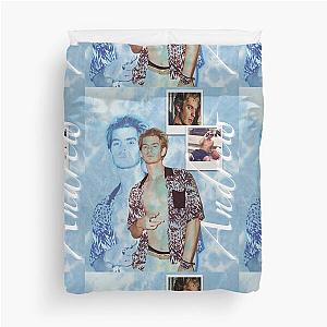 blonde andrew garfield Duvet Cover