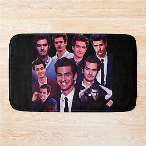 Andrew garfield collage tribute design 2022 Bath Mat