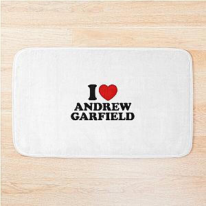 I Love Andrew Garfield Bath Mat