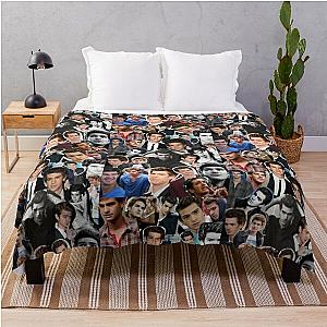 Andrew Garfield Fan Art Throw Blanket