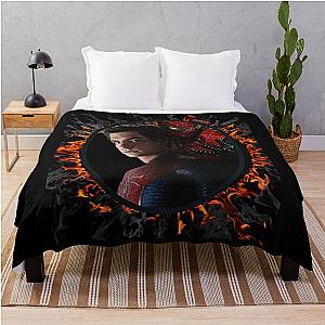 Andrew garfield spiderman Throw Blanket