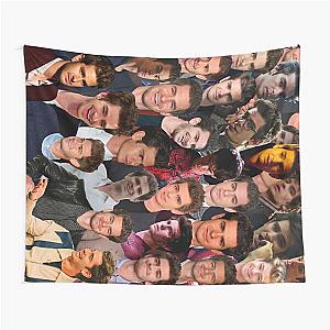 Andrew Garfield Photo Collage Tapestry