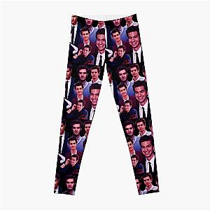 Andrew garfield collage tribute design 2022 Leggings