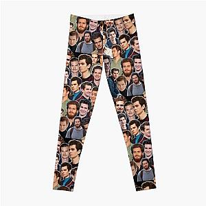 Andrew Garfield collage Leggings