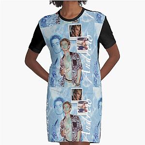 blonde andrew garfield Graphic T-Shirt Dress