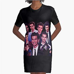 Andrew garfield collage tribute design 2022 Graphic T-Shirt Dress