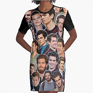 Andrew Garfield collage Graphic T-Shirt Dress