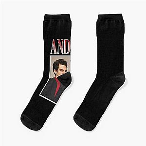 Andrew Garfield Sticker Socks