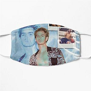 blonde andrew garfield Flat Mask