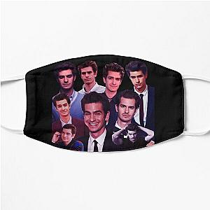 Andrew garfield collage tribute design 2022 Flat Mask