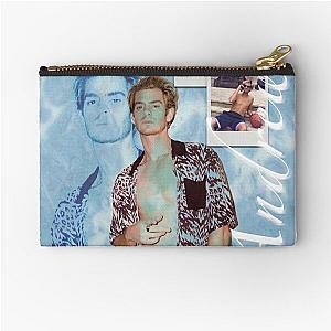 blonde andrew garfield Zipper Pouch