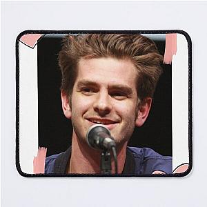 I LOVE ANDREW GARFIELD pink heart frame Mouse Pad