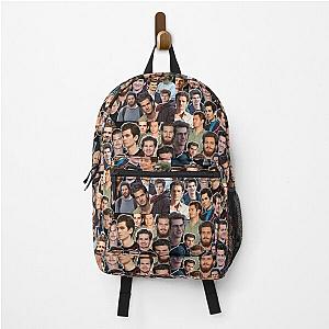 Andrew Garfield collage Backpack