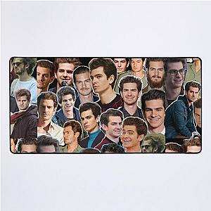 Andrew Garfield collage Desk Mat