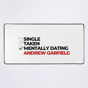 Mentally Dating Andrew Garfield Desk Mat