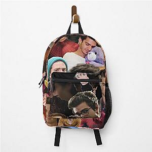 andrew garfield photo collage Backpack