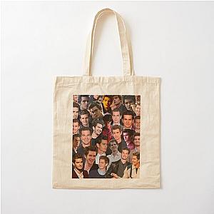 Andrew Garfield Photo Collage Cotton Tote Bag