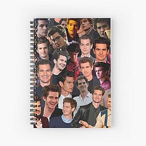 Andrew Garfield Photo Collage Spiral Notebook