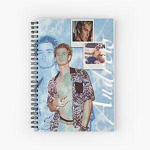 blonde andrew garfield Spiral Notebook