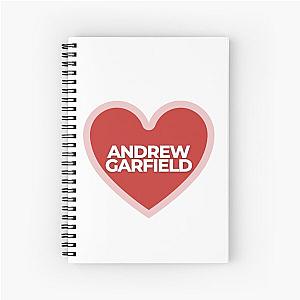 I Heart Andrew Garfield Spiral Notebook