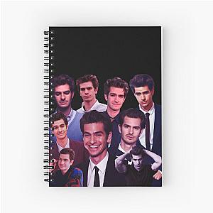 Andrew garfield collage tribute design 2022 Spiral Notebook