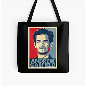 Andrew Garfield Hope All Over Print Tote Bag