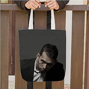 Andrew Tate Totebag Classic Celebrity Totebag White Ribbon Campaign Totebag