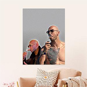 Andrew Tate Merch Poster Art Wall Poster Sticky Poster Gift for Fans Muscle Poster