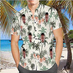 Andrew Tate Hawaiian Shirt Custom Photo Hawaiian Shirt Vintage Print Hawaiian Shirt