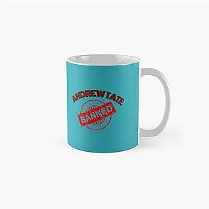 Andrew Tate banned Long  Classic Mug RB0506