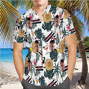 Andrew Tate Hawaiian Shirt Custom Photo Hawaiian Shirt Funny Sun Hats Hawaiian Shirt