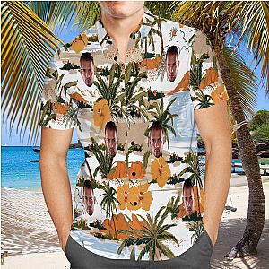 Andrew Tate Hawaiian Shirt Custom Photo Hawaiian Shirt Beach Pattern Hawaiian Shirt