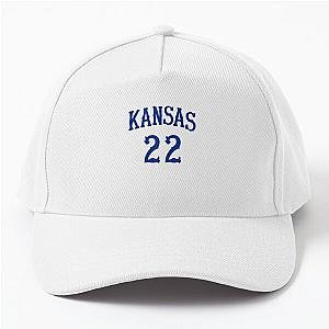 Andrew Wiggins Kansas Jayhawks Baseball Jersey White Cap