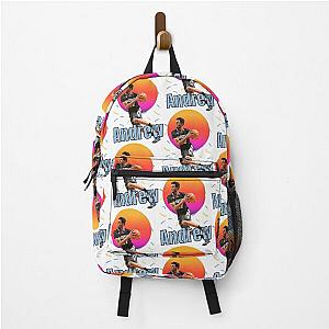 Andrew Wiggins vintage art Legend basketball gift backpack