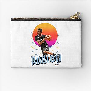 Andrew Wiggins Vintage Art Basketball Gift Zipper Pouch