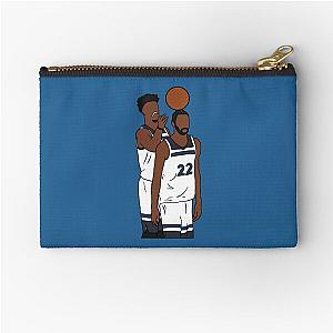 Jimmy Butler Messing with Andrew Wiggins Zipper Pouch