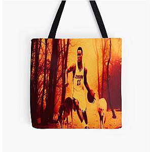 Andrew Wiggins Wolves 22 - Vintage Sports Tote Bag