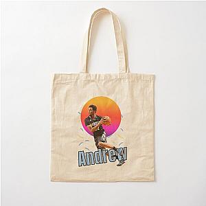 Andrew Wiggins vintage art Legend basketball Cotton Tote Bag