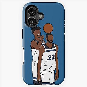 Jimmy Butler Messing with Andrew Wiggins Tough Phone Case