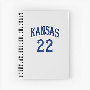 Andrew Wiggins Kansas Jayhawks Jersey White Notebook